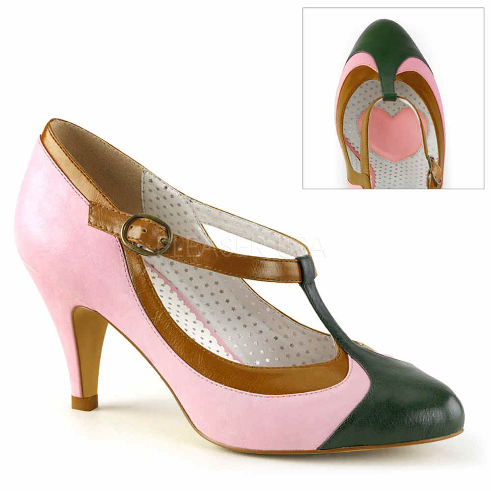 Pin Up Couture - PEACH-03 Pumps - Rosa